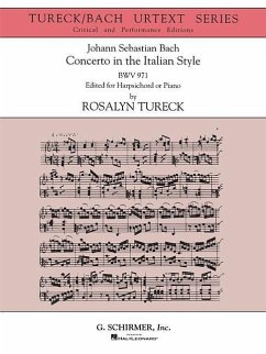 Cover Concerto in the Italian Style (Urtext Edition)