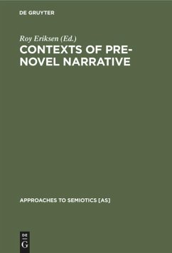 Contexts of Pre-Novel Narrative