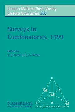 Surveys in Combinatorics, 1999 - Lamb, J. D. / Preece, D. A. (eds.)