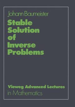 Stable Solution of Inverse Problems - Baumeister, Johann