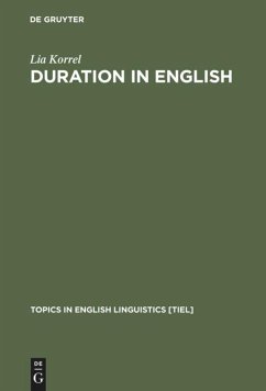 Duration in English - Korrel, Lia