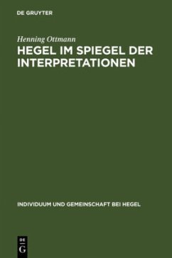 Hegel im Spiegel der Interpretationen - Ottmann, Henning