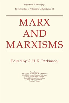 Marx and Marxisms - Parkinson, G. H. R.