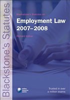 Blackstone's Statutes on Employment Law 2007-2008