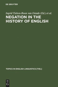 Negation in the History of English