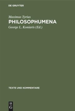 Philosophumena - Maximus Tyrius