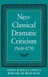 Neo-Classical Dramatic Criticism 1560... - Bild 1