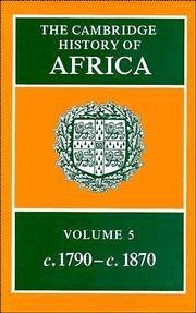 The Cambridge History of Africa 8 Volume Hardback Set - Clark, J. / Fage, J. D. / Oliver, Roland / Gray, Richard / Flint, E. / Sanderson, G. N. (eds.)
