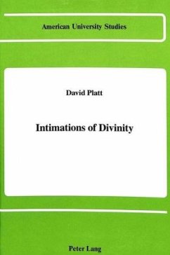 Intimations of Divinity - Platt, David S.