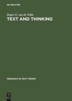 Text and Thinking - Velde, Roger G. van de