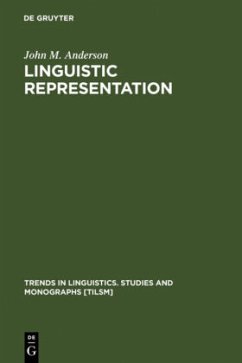 Linguistic Representation - Anderson, John