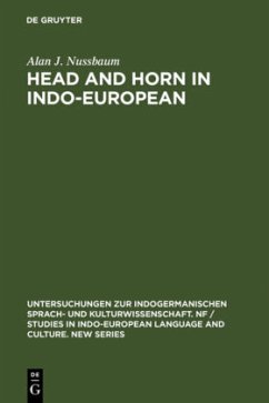 Head and Horn in Indo-European - Nussbaum, Alan J.
