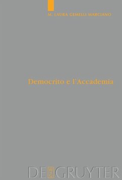 Democrito e l'Accademia - Gemelli, Laura