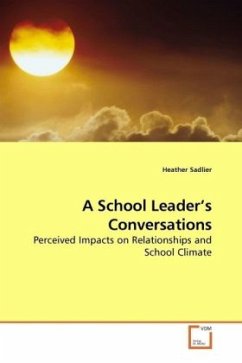 A School Leader's Conversations - Sadlier, Heather