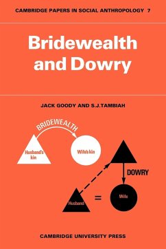 Bridewealth and Dowry - Goody, Jack; Tambiah, Stanley J.; Tambiah, S. J.