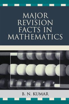 Major Revision Facts in Mathematics - Kumar, B. N.