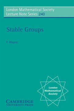 Stable Groups - Wagner, F.; Wagner, Frank O.