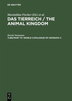 World Catalogue of Odonata II (Teirreich, Teilbd. 110-111.)