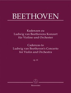 Cover Kadenzen zu Ludwig van Beethovens Konzert für Violine und Orchester op. 61