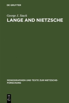 Lange and Nietzsche - Stack, George J.