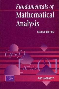 Fundamentals Of Mathematical Analysis - Haggarty, Rod