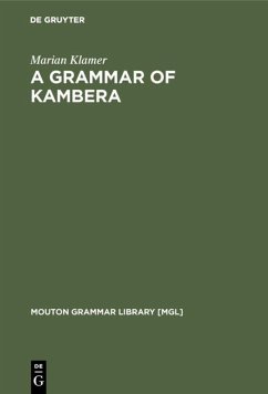 Cover A Grammar of Kambera