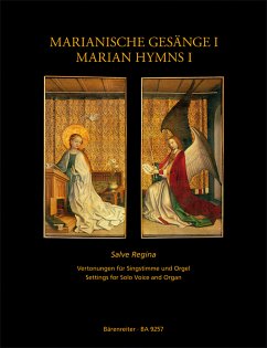 Cover Marianische Gesänge Band 1 Salve Regina für Singstimme und Orgel