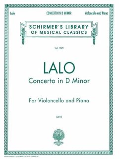 Concerto in D Minor: Schirmer Library of Classics Volume 1870 Score and Parts