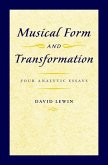 Musical Form and Transformation