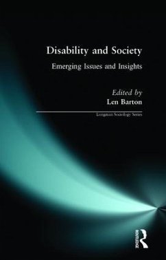 Disability and Society - Barton, Len