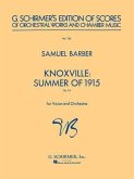 Knoxville: Summer of 1915: Study Score No. 153