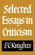 Selected Essays in Criticism - Bild 1