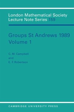 Groups St Andrews 1989 - Campbell, C. M. / Robertson, E. F. (eds.)