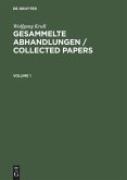 Wolfgang Krull: Gesammelte Abhandlungen / Collected Papers. Volume 1+2