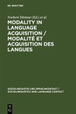 Modality in Language Acquisition / Modalité et acquisition des langues
