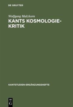 Kants Kosmologie-Kritik - Malzkorn, Wolfgang