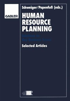 Human Resource Planning - Schweiger, David M.