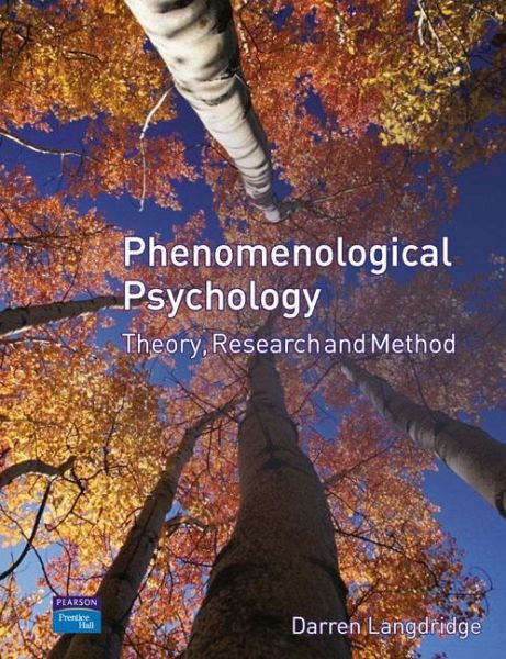 Phenomenological Psychology Phenomenological Psychology