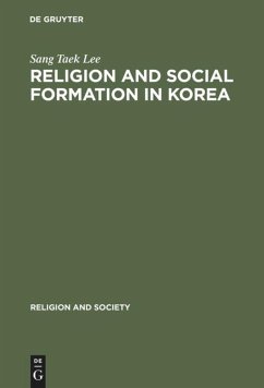 Religion and Social Formation in Korea - Lee, Sang Taek