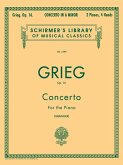 Concerto in a Minor, Op. 16: Schirmer Library of Classics Volume 1399 Piano Duet