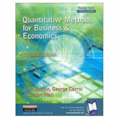 Quantitative Methods for Business and Economics - Burton, Glyn; Carroll, George; Wall, Stuart
