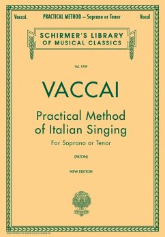 Cover Practical Method of Italian Singing: Soprano or Tenor