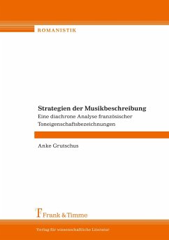 Strategien der Musikbeschreibung - Grutschus, Anke