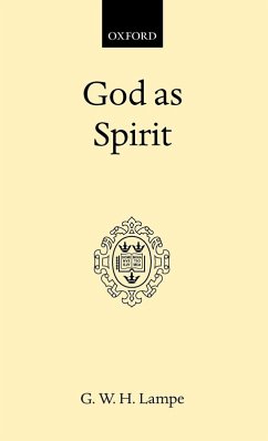 Cover God as Spirit