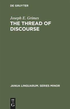 Cover The Thread of Discourse