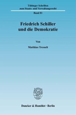 Cover Friedrich Schiller und die Demokratie.