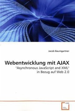 Webentwicklung mit AJAX - Baumgartner, Jacob