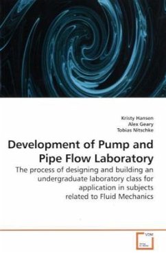 Development of Pump and Pipe Flow Laboratory - Hansen, Kristy