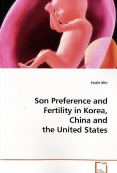 Son Preference and Fertility in Korea, China and the United States - Min, Hosik