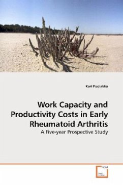 Work Capacity and Productivity Costs in Early Rheumatoid Arthritis - Puolakka, Kari